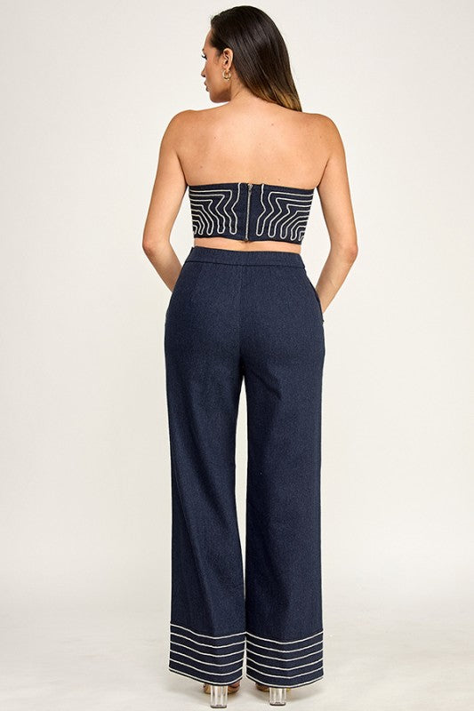 Dark Denim Set