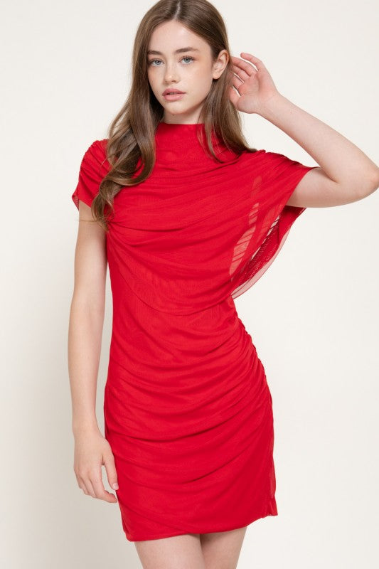 Didi Red mini dress