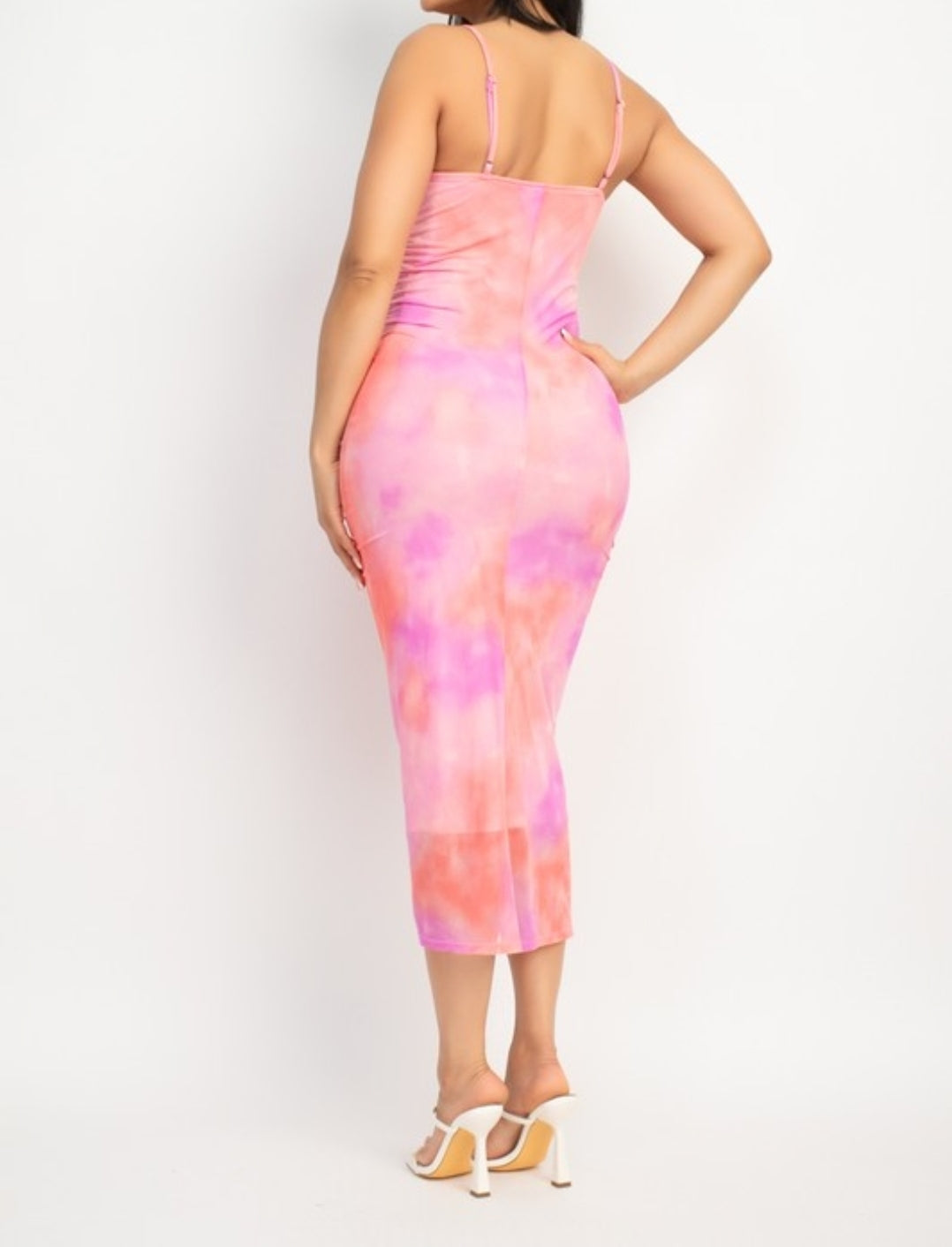 Florence Mesh Midi Dress