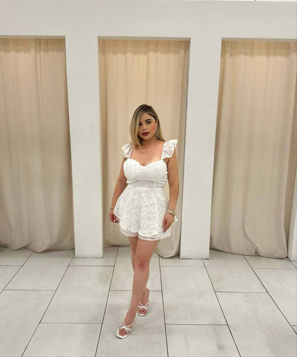 Rory Ruffled Romper