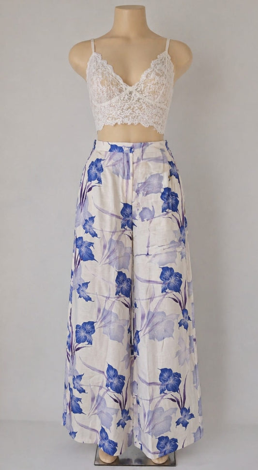 Summer Floral Pants