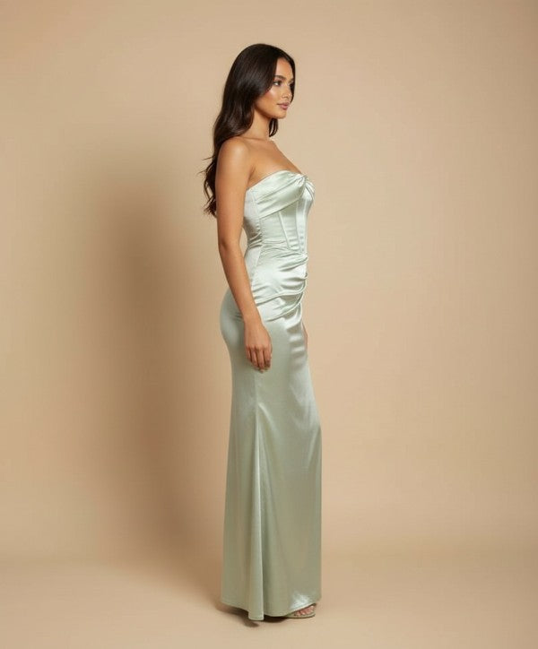 Sage Long Dress
