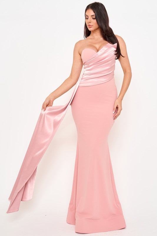 Rose formal gown