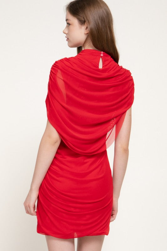 Didi Red mini dress