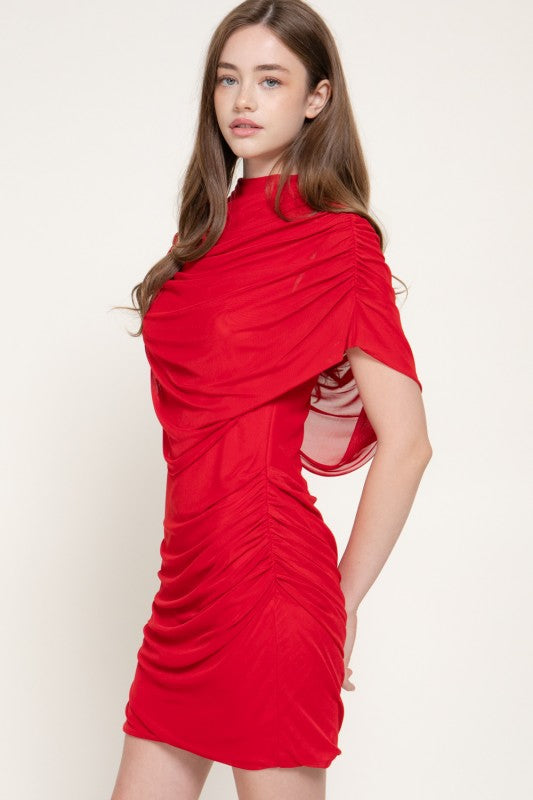 Didi Red mini dress