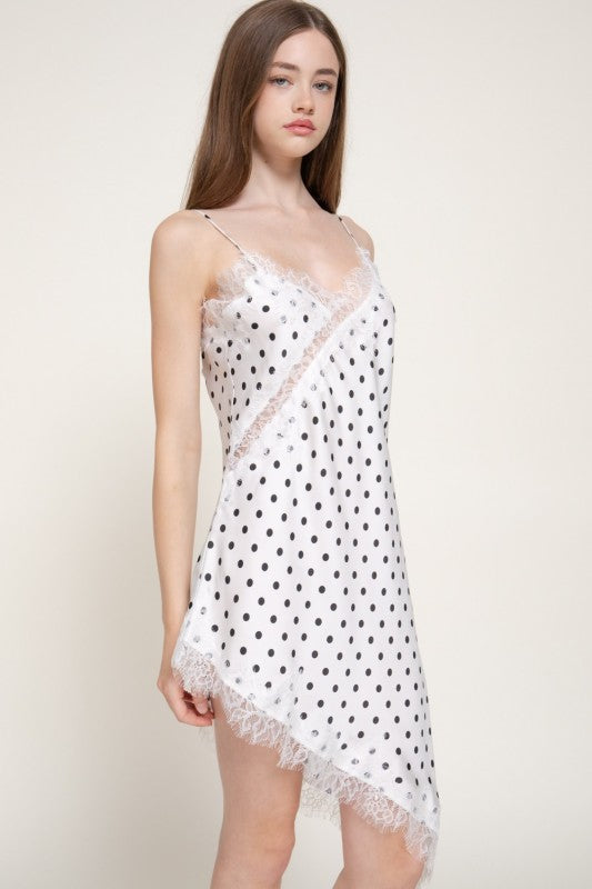 Asymmetrical LACE TOP