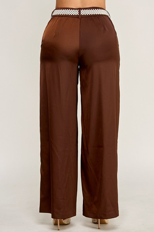 Olivia belted pants