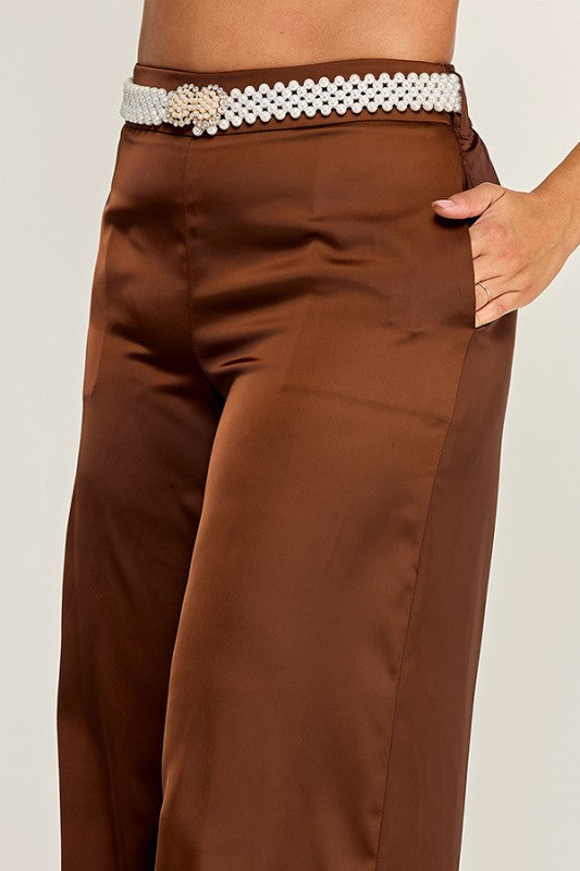 Olivia belted pants