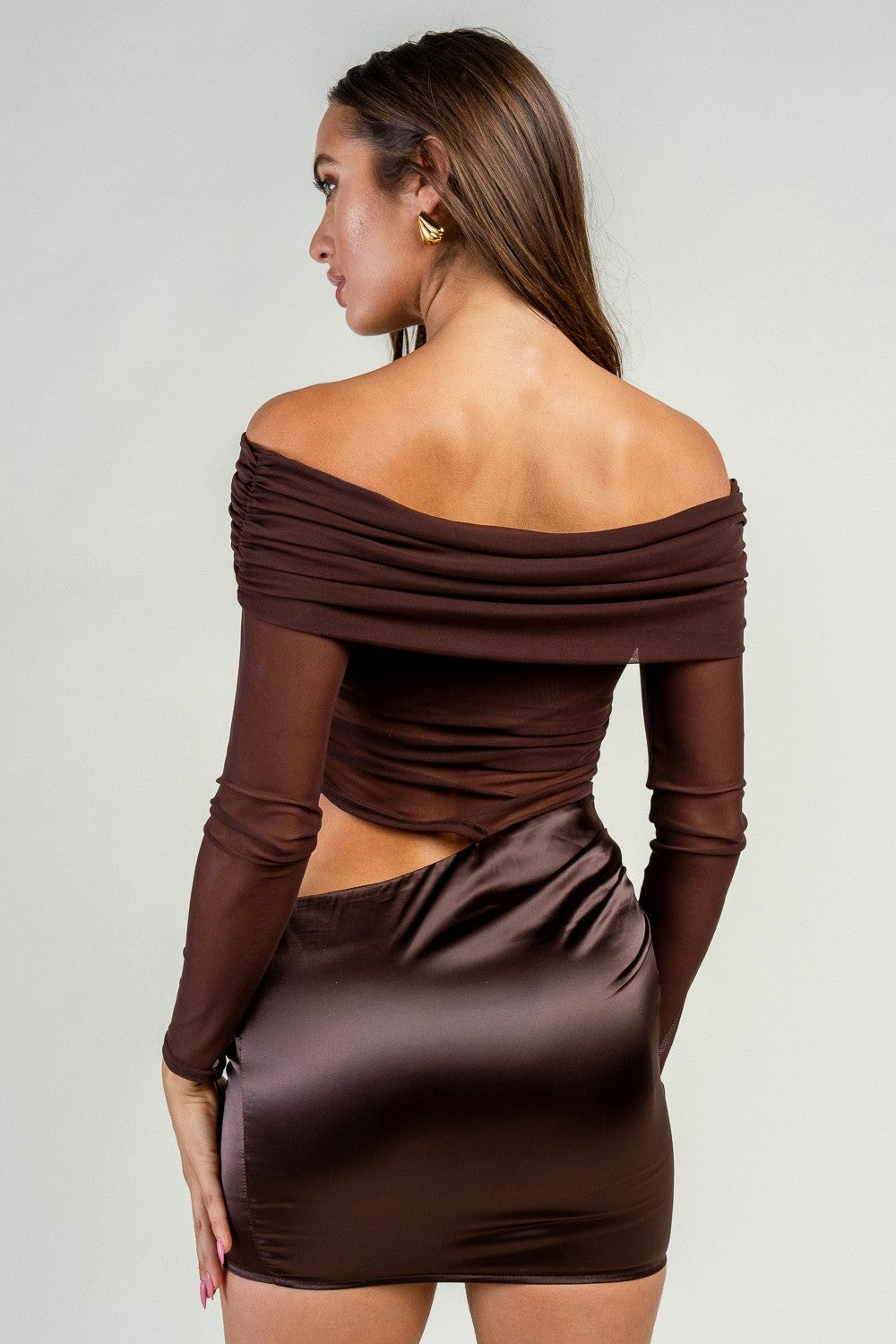Willow Mesh Mini Dress