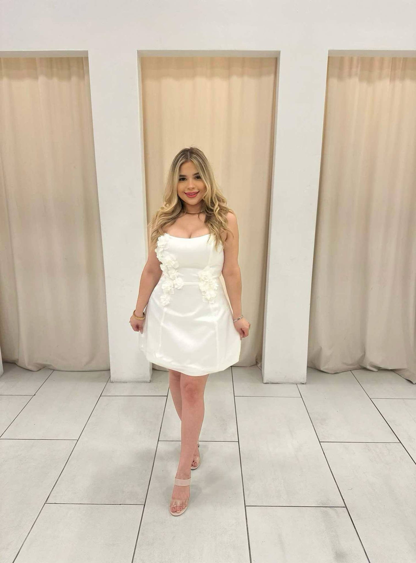 London White Dress
