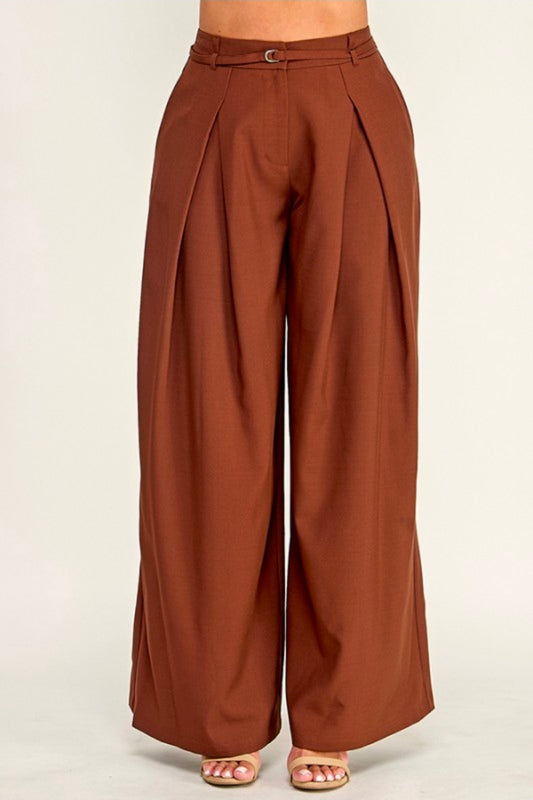 Brown Formal Pants