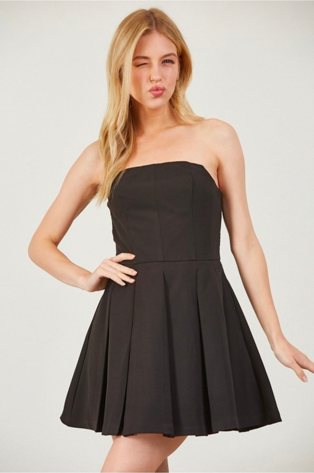 Rosalie Straples Mini Dress