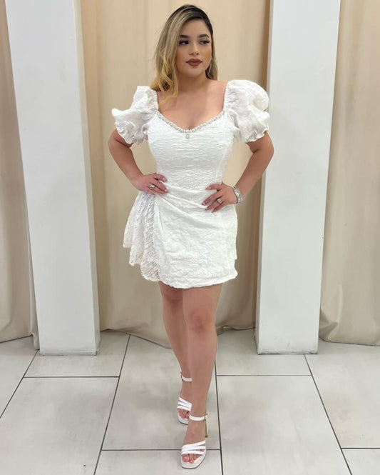 Julianna White Dress