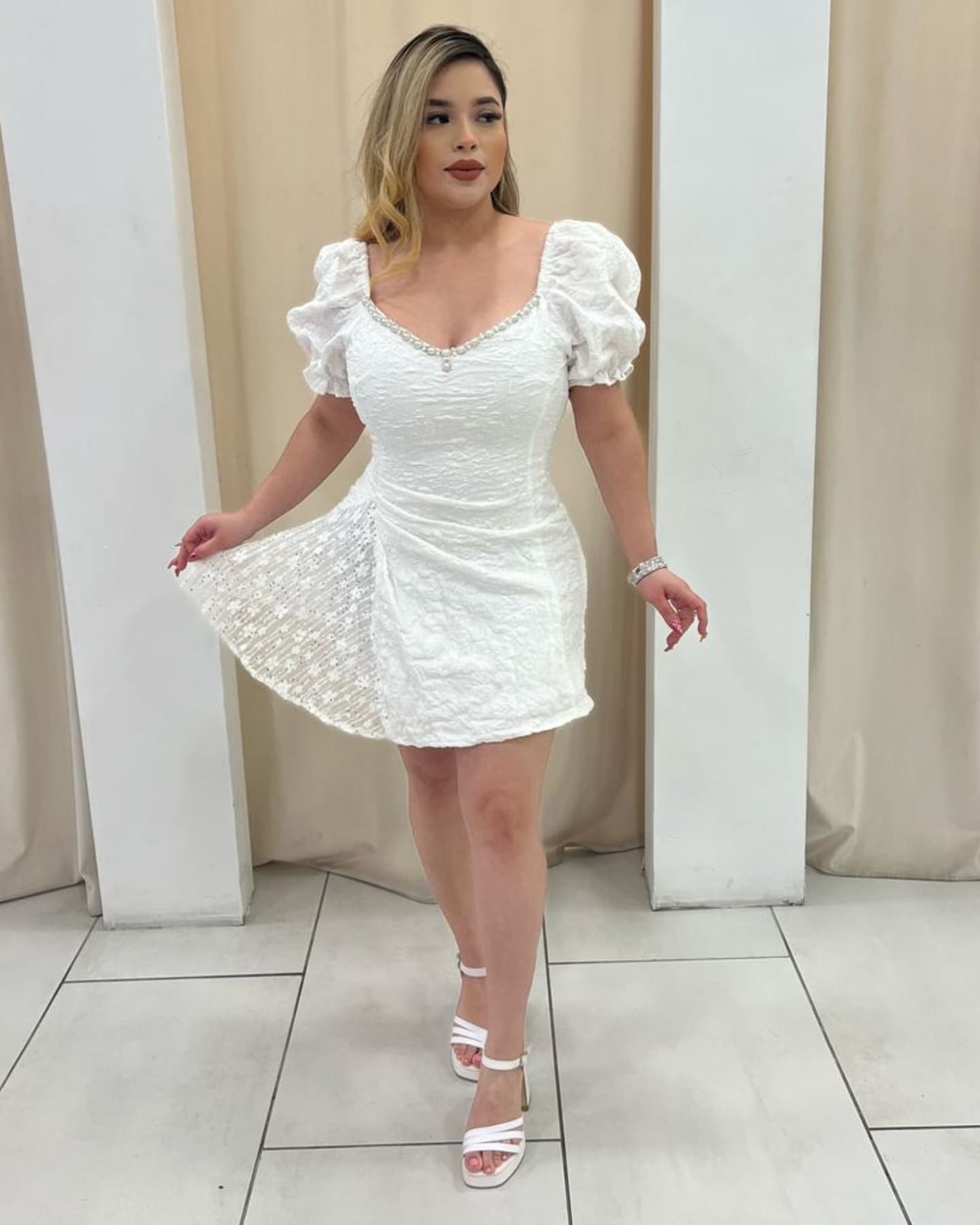 Julianna White Dress