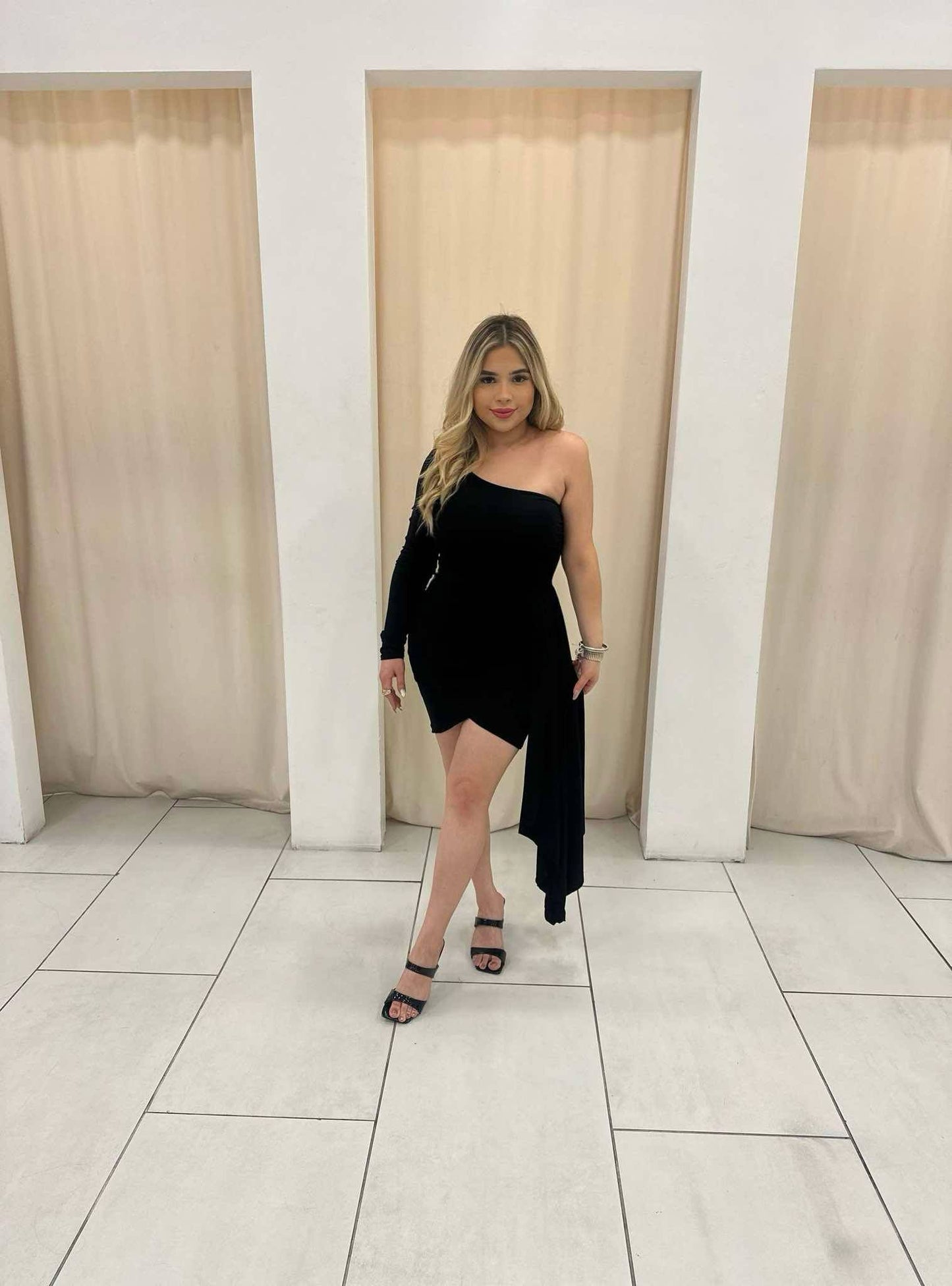 Kimberly Drape Dress