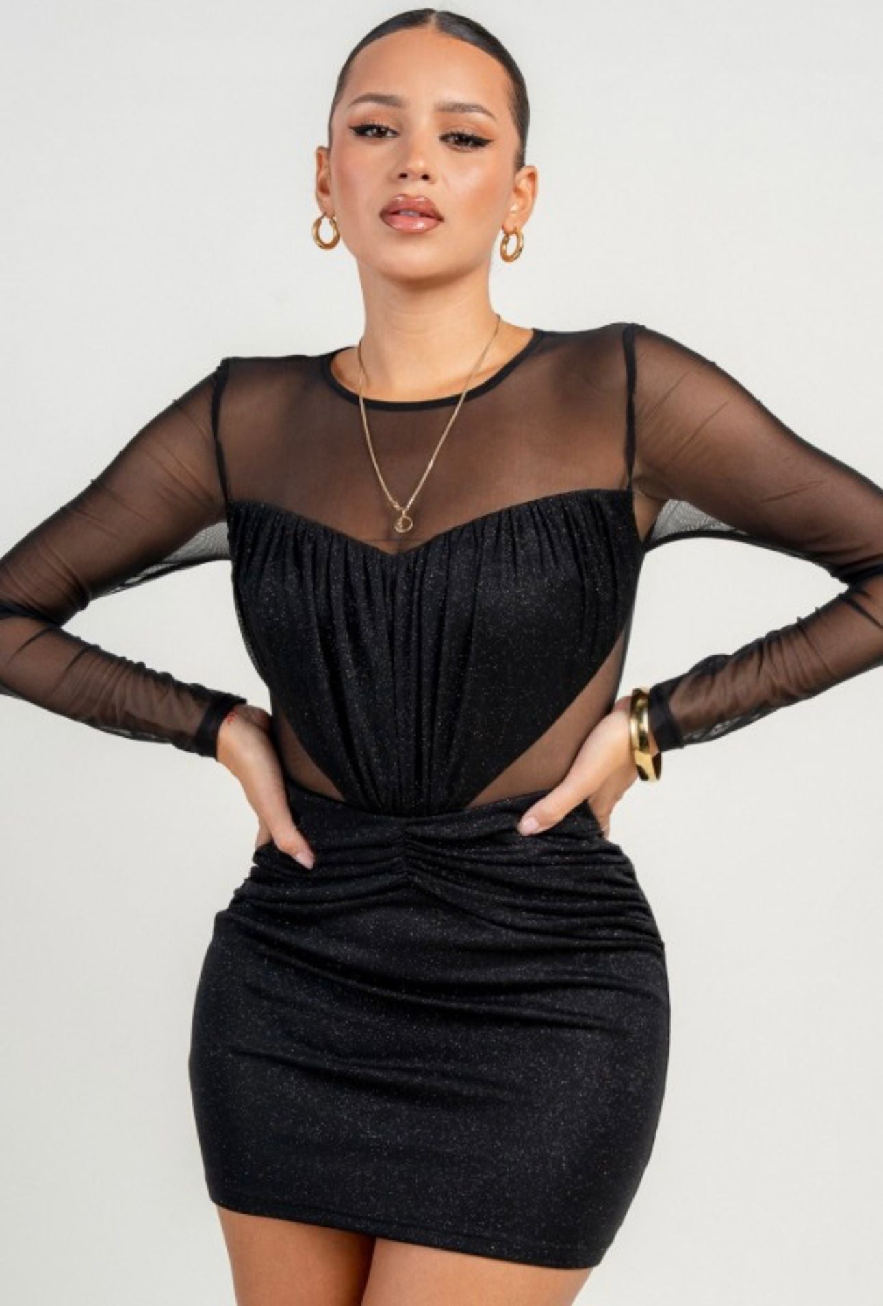 Divina mesh dress