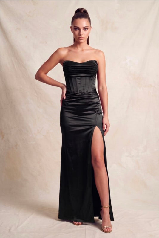 Gigi Black Long Dress